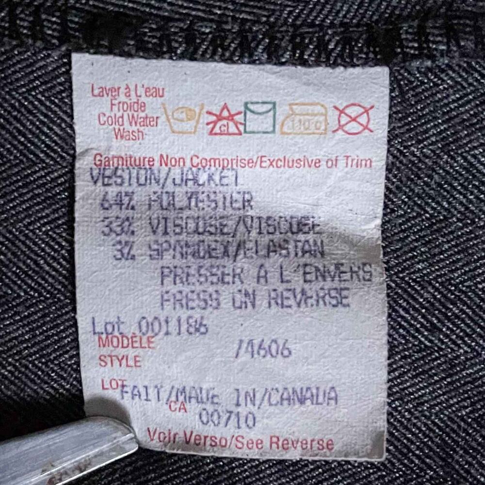 Womens Joseph Ribkoff Textured Crosshatch Full Zip Veston Jacket Paisley Size 14 - Picture 5 of 8